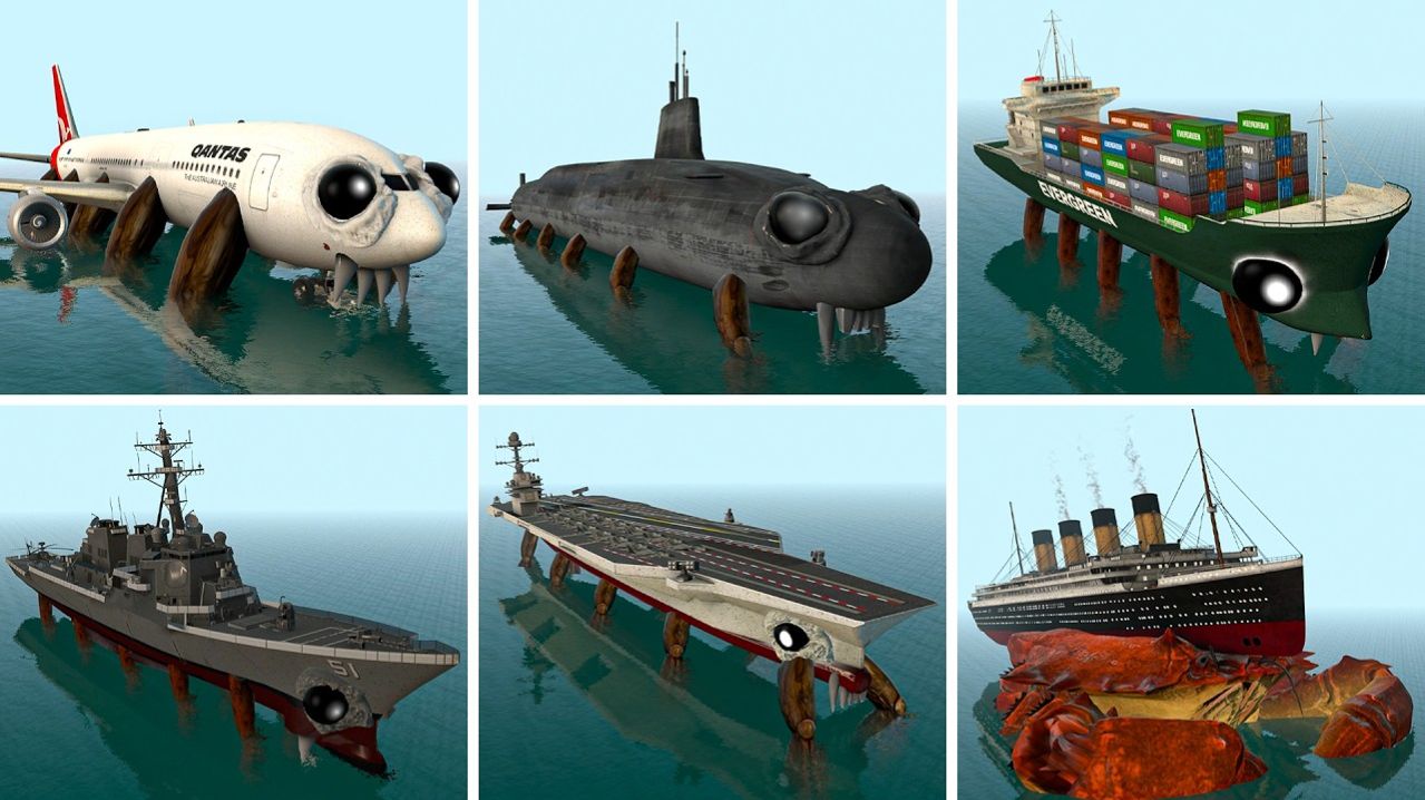 Я Собрал Все Машины-крабы Чтобы Выяснить Кто Из Них Самый Сильный