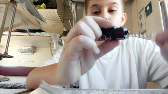 распаковка брелка паровоз (спонсор видео ржд)