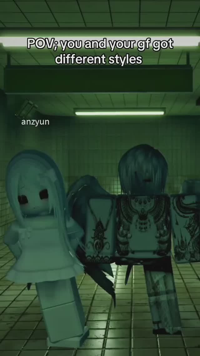 POV; у вас с девушкой разные стили #роблокс #детский# #видео #рутуб #мультики #детям #детский#рутуб