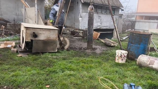 Наконец-то  дошло дело до СКВАЖИНЫ 26.03.26