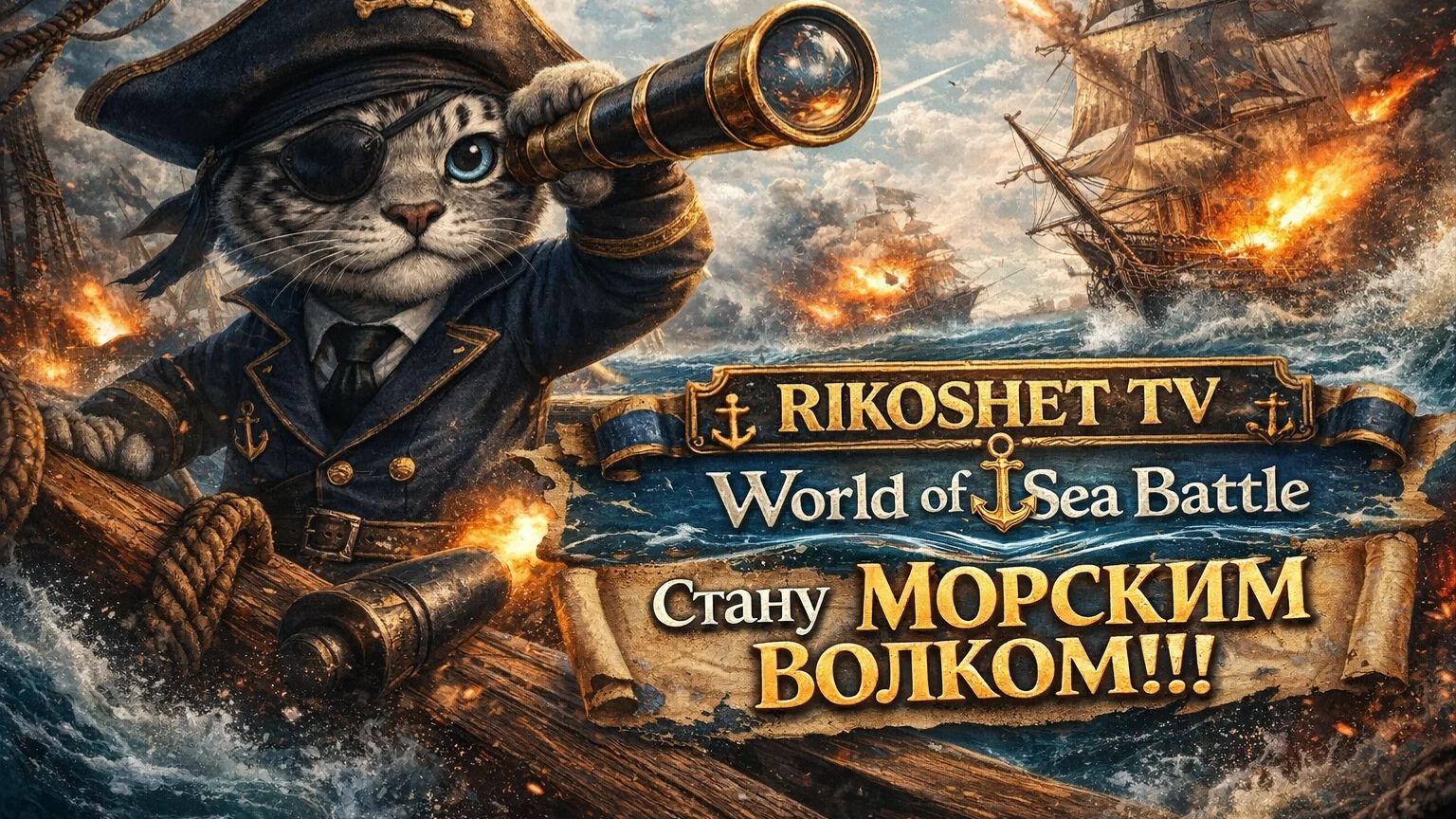 Кораблики / World Of Sea Battle / Стрим / Серия # 8