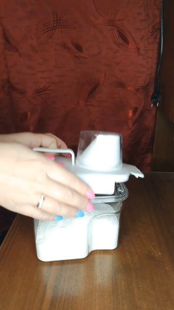 Контейнер для стиральных порошков! Очень удобно и компактно!