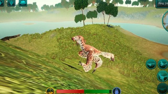 выживание за чанъгюраптора/the Cursed Isle!