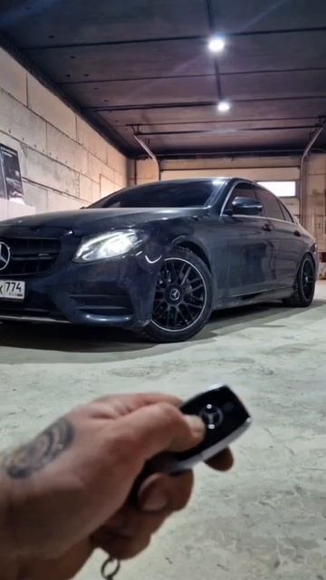 Mercedes-Benz W213 установка Призрак 8L Smart + GPS ГЛОНАСС😉