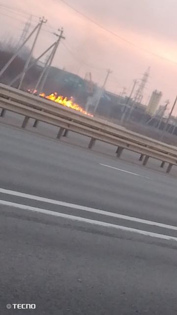 у нас тут в больших колпанах пожар