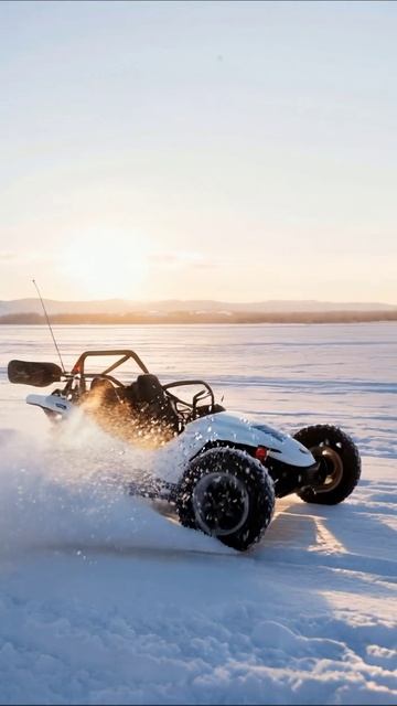 Зимние приключения на багги: скорость и адреналин #багги #зима #приключения