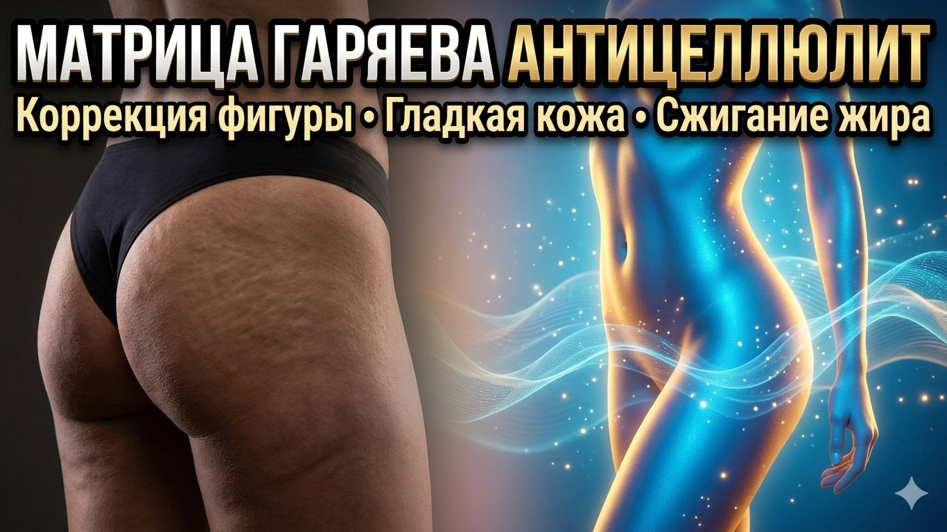 🔥 МАТРИЦА ГАРЯЕВА «АНТИЦЕЛЛЮЛИТ И КОРРЕКЦИЯ ФИГУРЫ» 2026  🔥