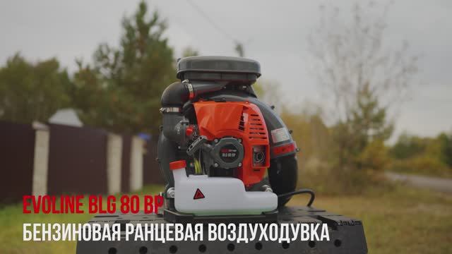 Садовая воздуходувка ранцевая EVOline BLG 80 BP