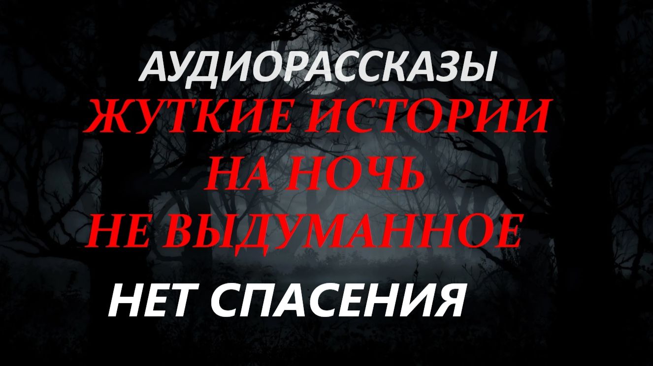СТРАШНЫЕ РАССКАЗЫ НА НОЧЬ-НЕТ СПАСЕНИЯ