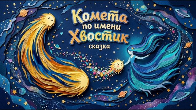 🌠 Комета по имени Хвостик  | Аудиосказка 🎧