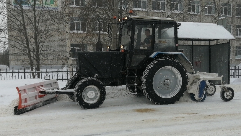 очистка дорог от снега 244 часть снято в 2024 году