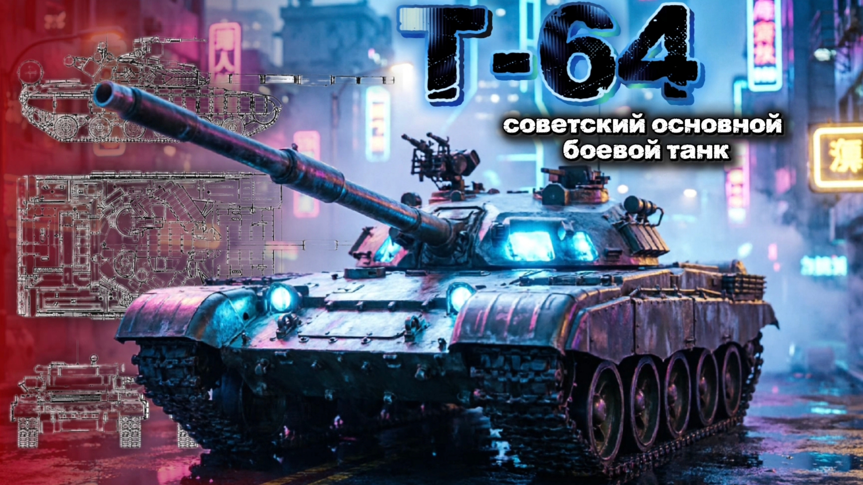 Т-64 — советский основной боевой танк The T-64 Is A Soviet Main Battle Tank.