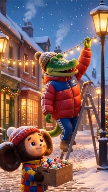 гена с чебурашкой