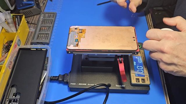 Переклейка стекла на Samsung A55