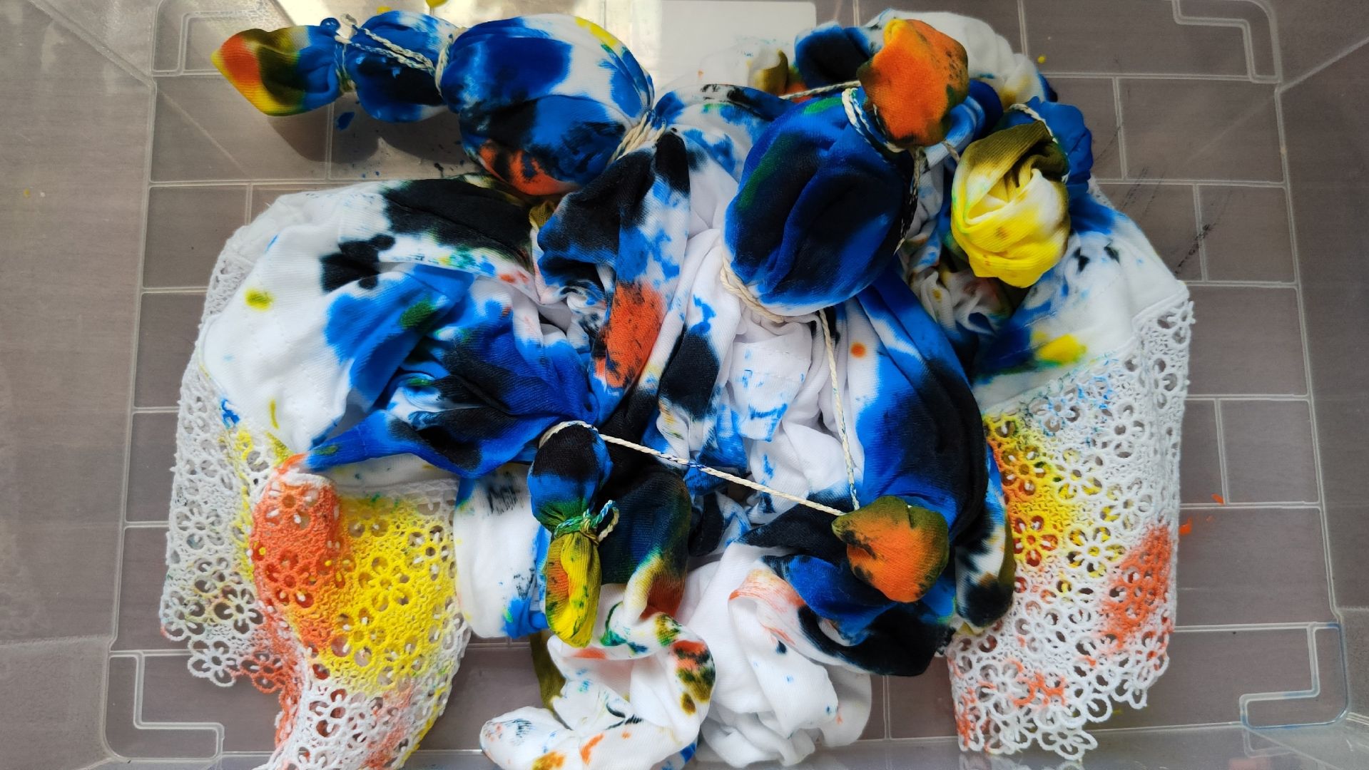 🔥Красим футболку к лету🖌️🌿