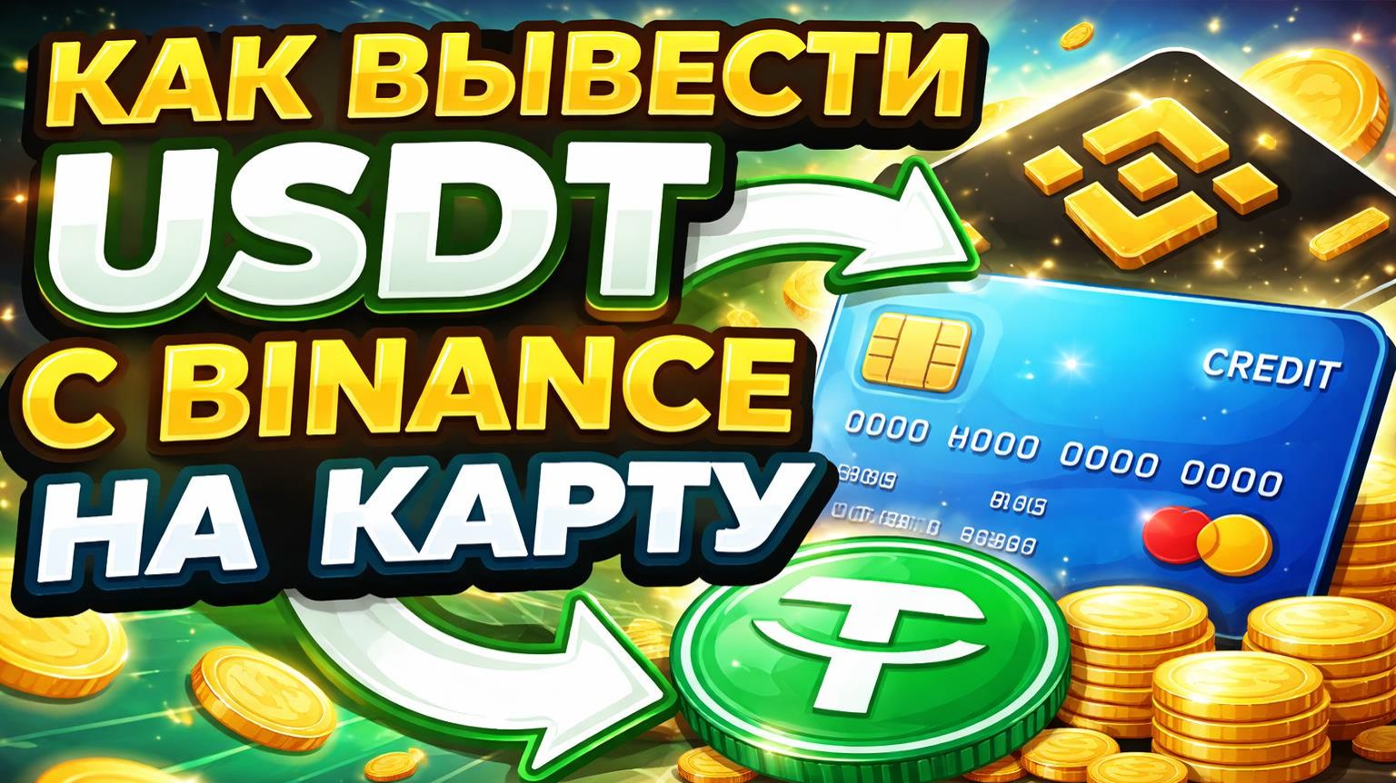 Как вывести с Binance на карту 2026 | Вывод USDT C Бинанс на карту