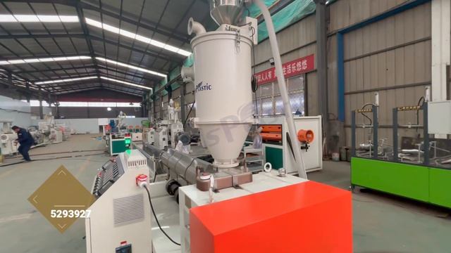 Линия по производству гофрированных шлангов для пылесосов EVA LLDPE