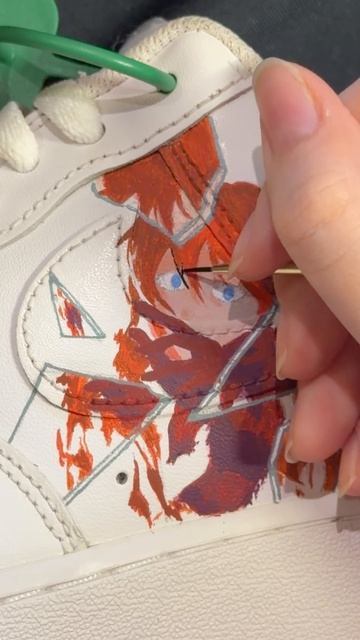 Как я делал барберу кастомные кроссовки