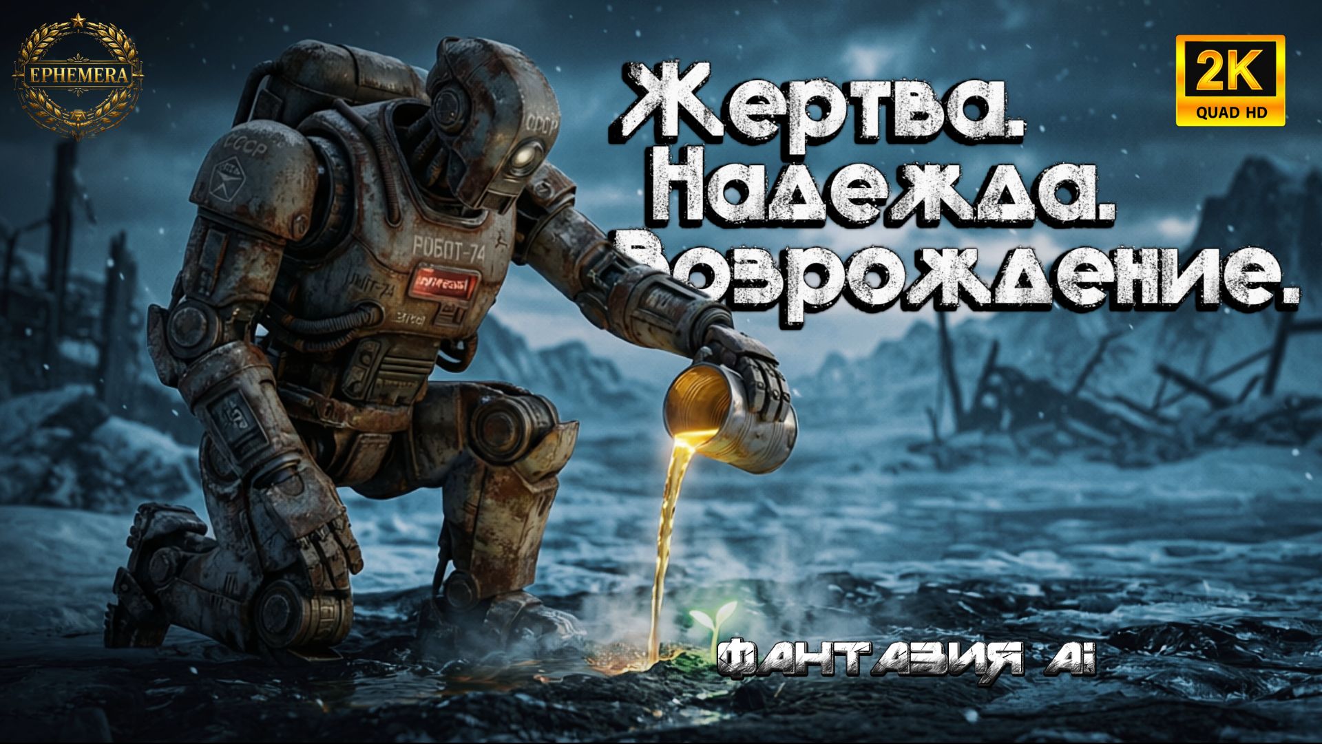 ПОСЛЕДНЯЯ НАДЕЖДА ЗЕМЛИ: Подвиг робота сквозь тысячелетия 🤖🌱