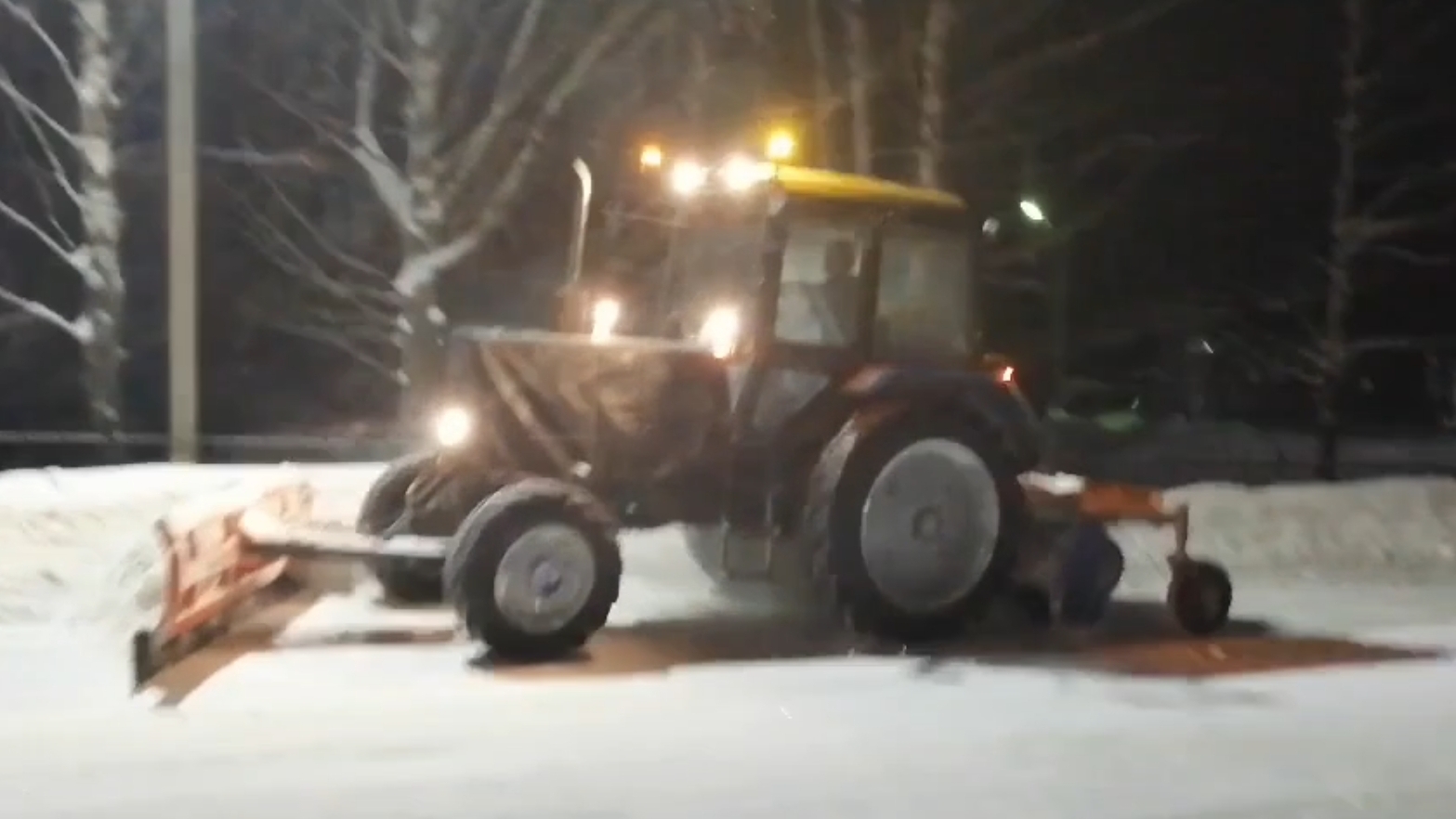 очистка дорог от снега 245 часть снято в 2024 году