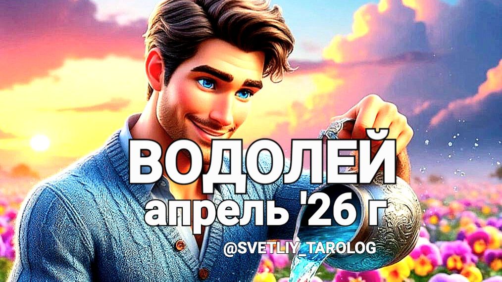 ♒️ ВОДОЛЕЙ. АПРЕЛЬ 2026 года 🔮