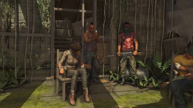 Far Cry 3 Все сцены с Ваасом 4к 60 FPS