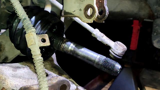 SsangYong Actyon  замена приводного шруса