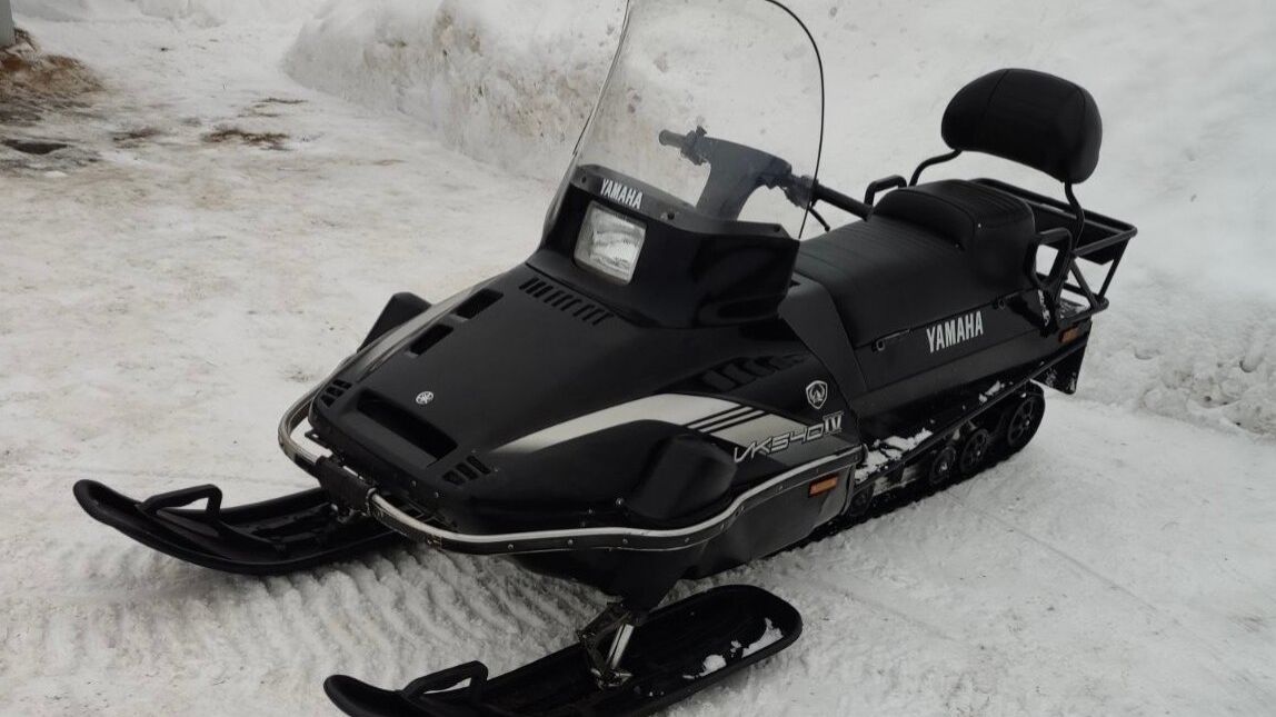 снегоход  YAMAHA установка датчика температуры