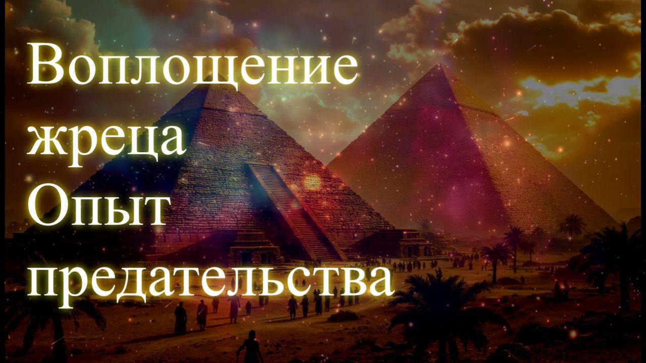 Воплощение жреца. Опыт предательства. Эфир Елена Бэкингерм