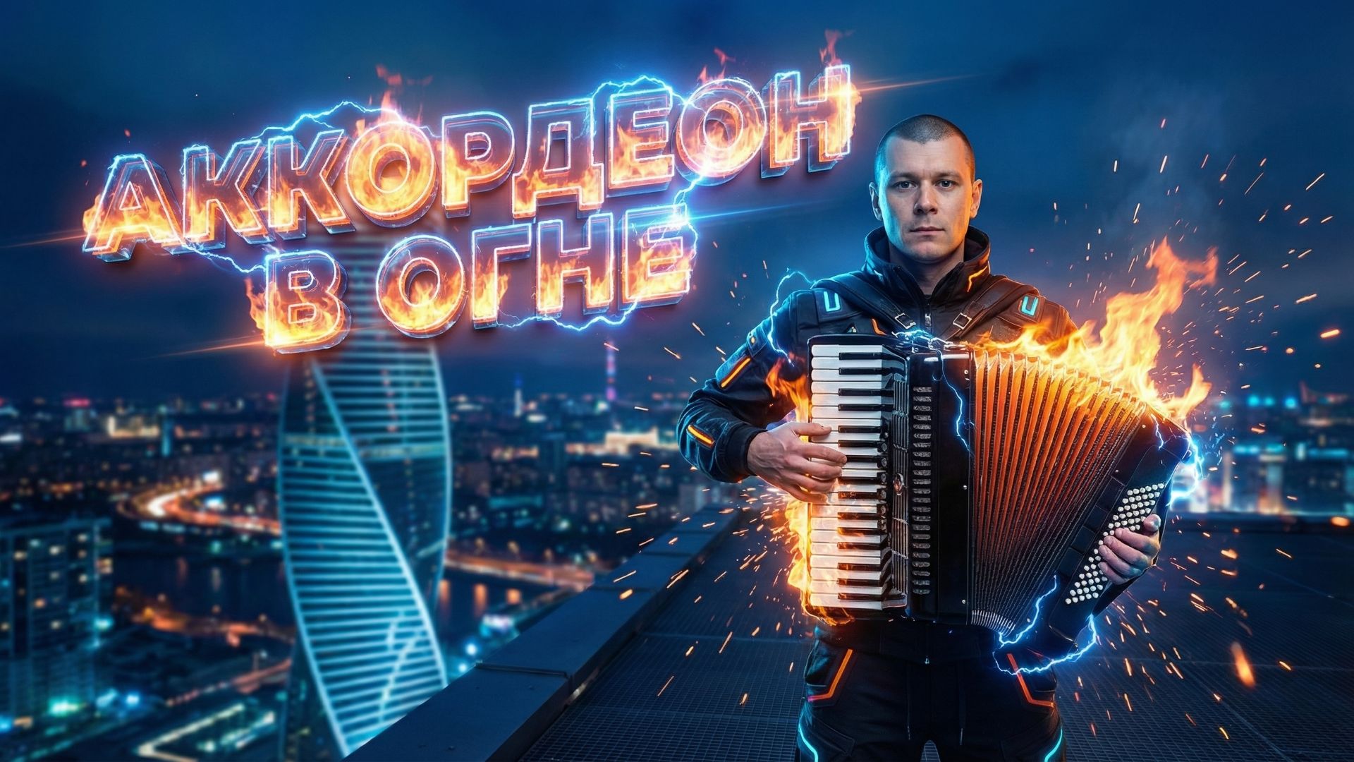 (танцевальный хит)Аккордеон в огне.