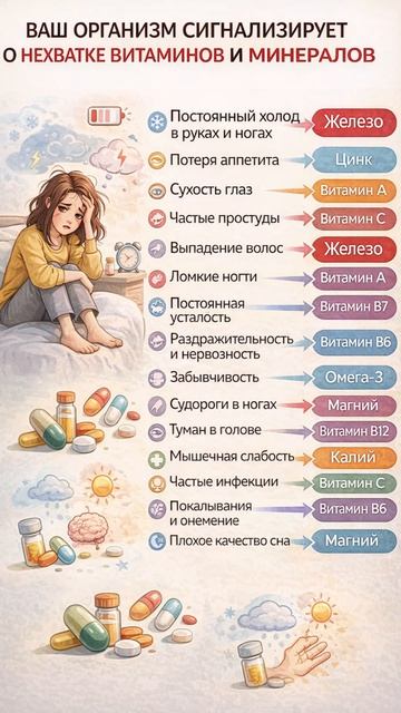 Ваш организм сигнализирует