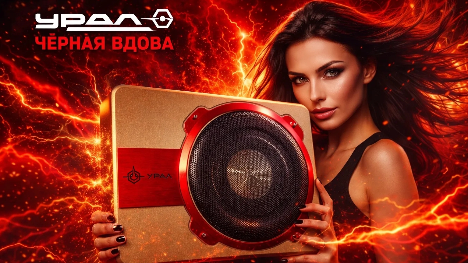 Урал ЧЕРНАЯ ВДОВА хороший подсидельный саб..