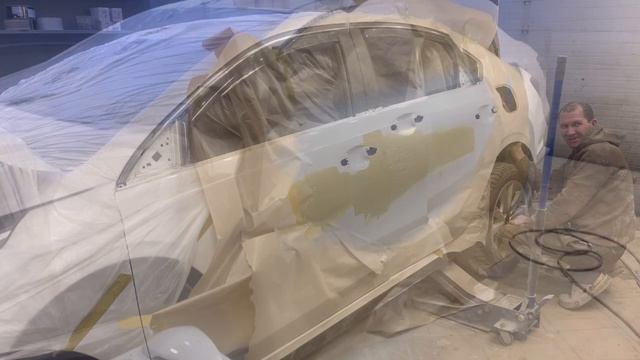 КУЗОВНОЙ РЕМОНТ И ПОКРАСКА ТРЕХСЛОЙНОЙ ПЕРЛАМУТРОВОЙ КРАСКОЙ