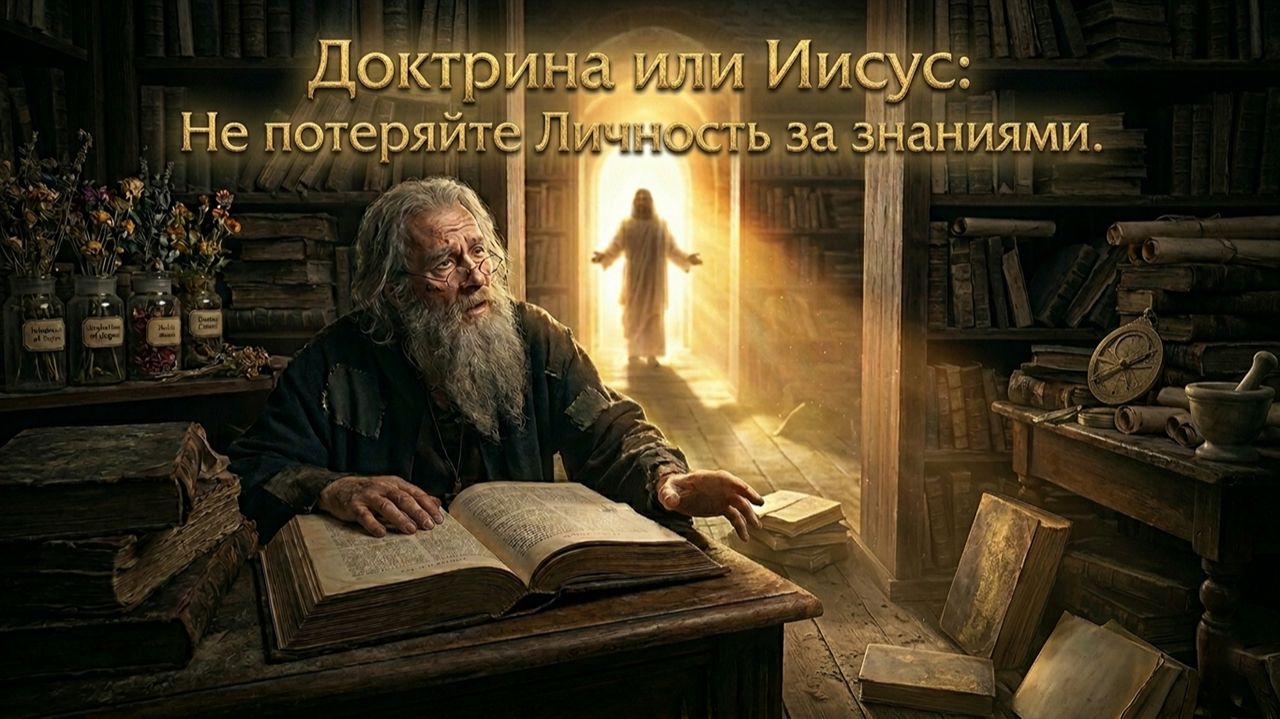 Доктрина или Иисус: Не потеряйте Личность за знаниями | Константин Блинов