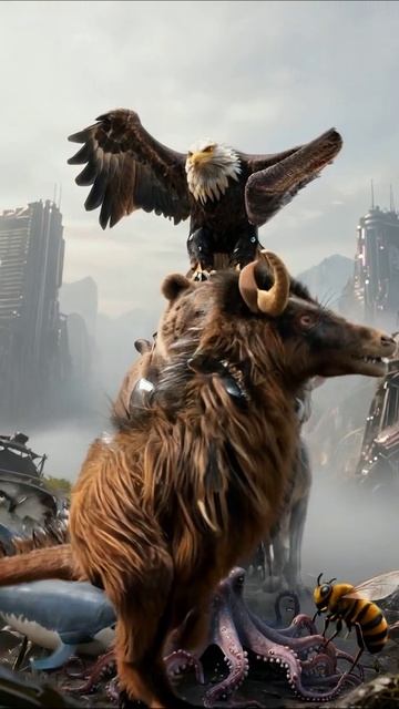 Невероятные животные: герои нового мира #фантастика #животные #приключения