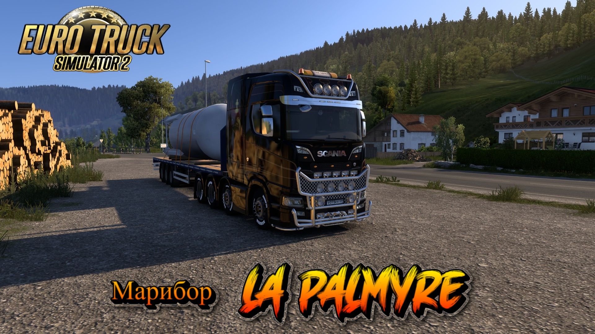 Euro Truck Simulator 2. Марибор-La Palmyre