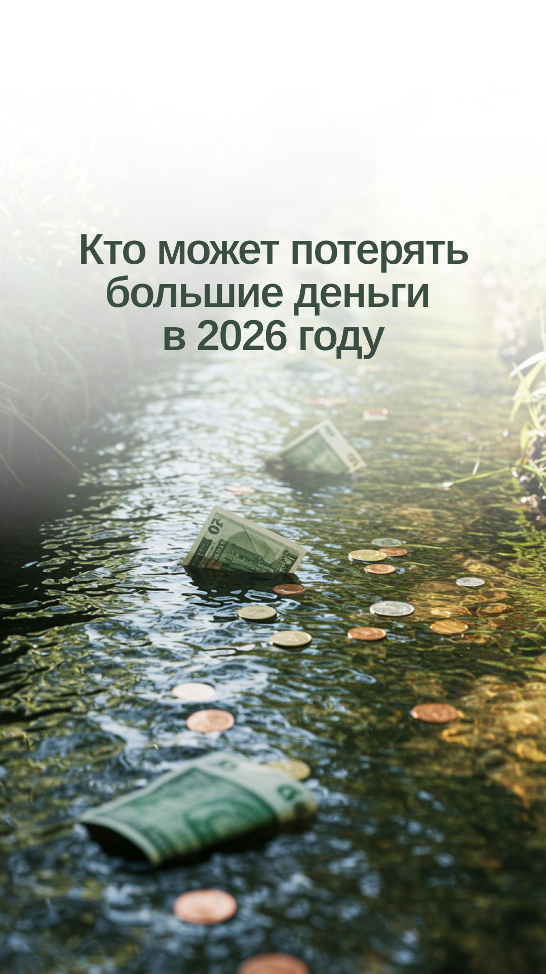 Кто может потерять большие деньги в 2026 году
