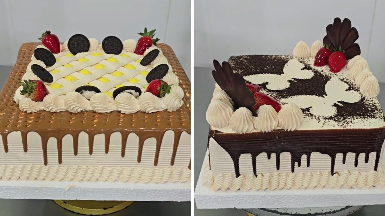 Новые и простые рецепты украшения торта с мокко-кремом и дульсе де лече