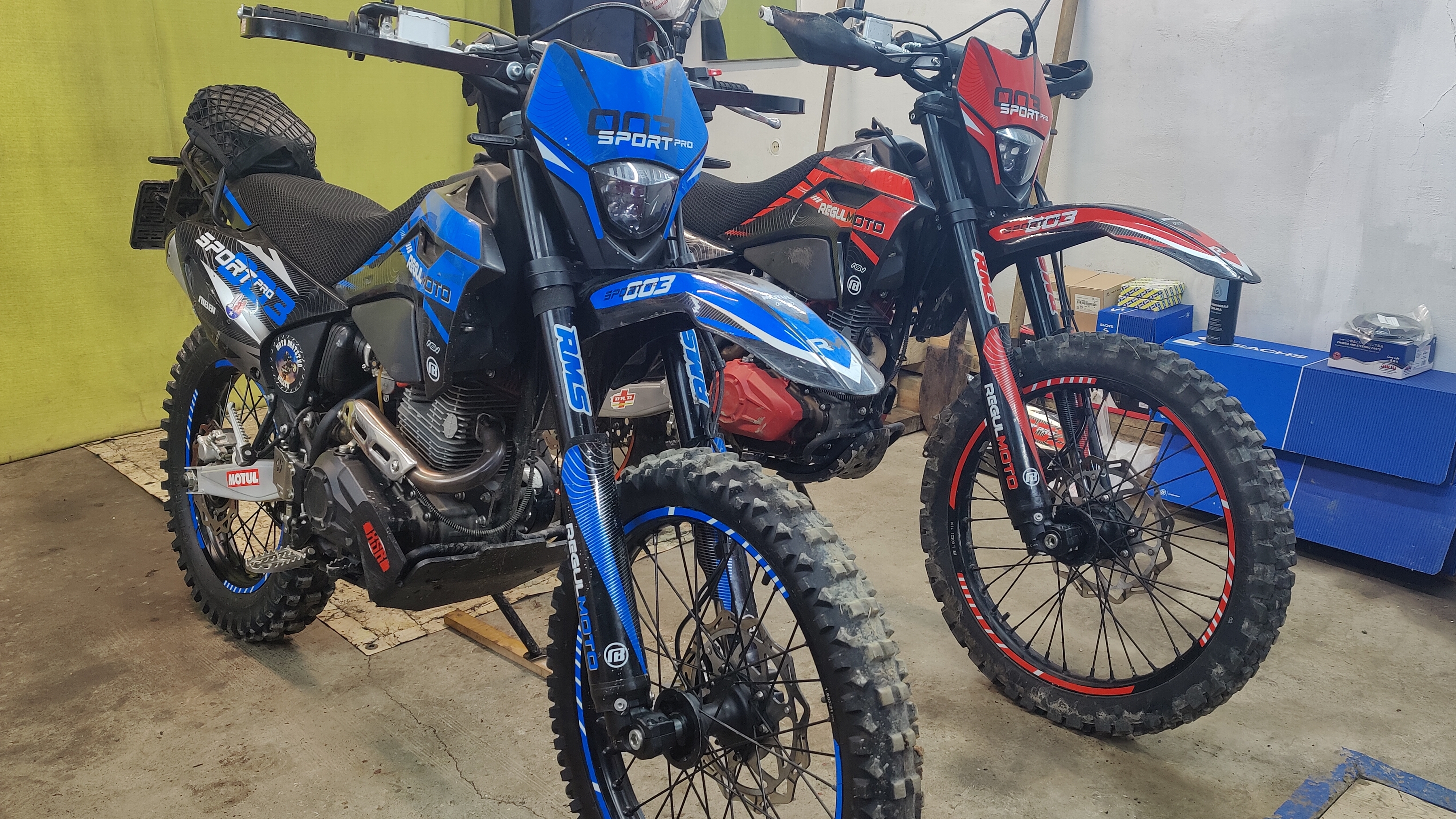 Обслуживание Регул мото спорт 003 PRO после 6000 км пробега.