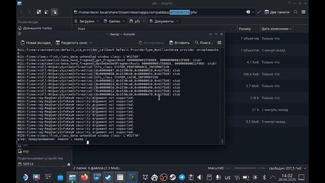 Установка Anomaly Gamma на Steam Deck