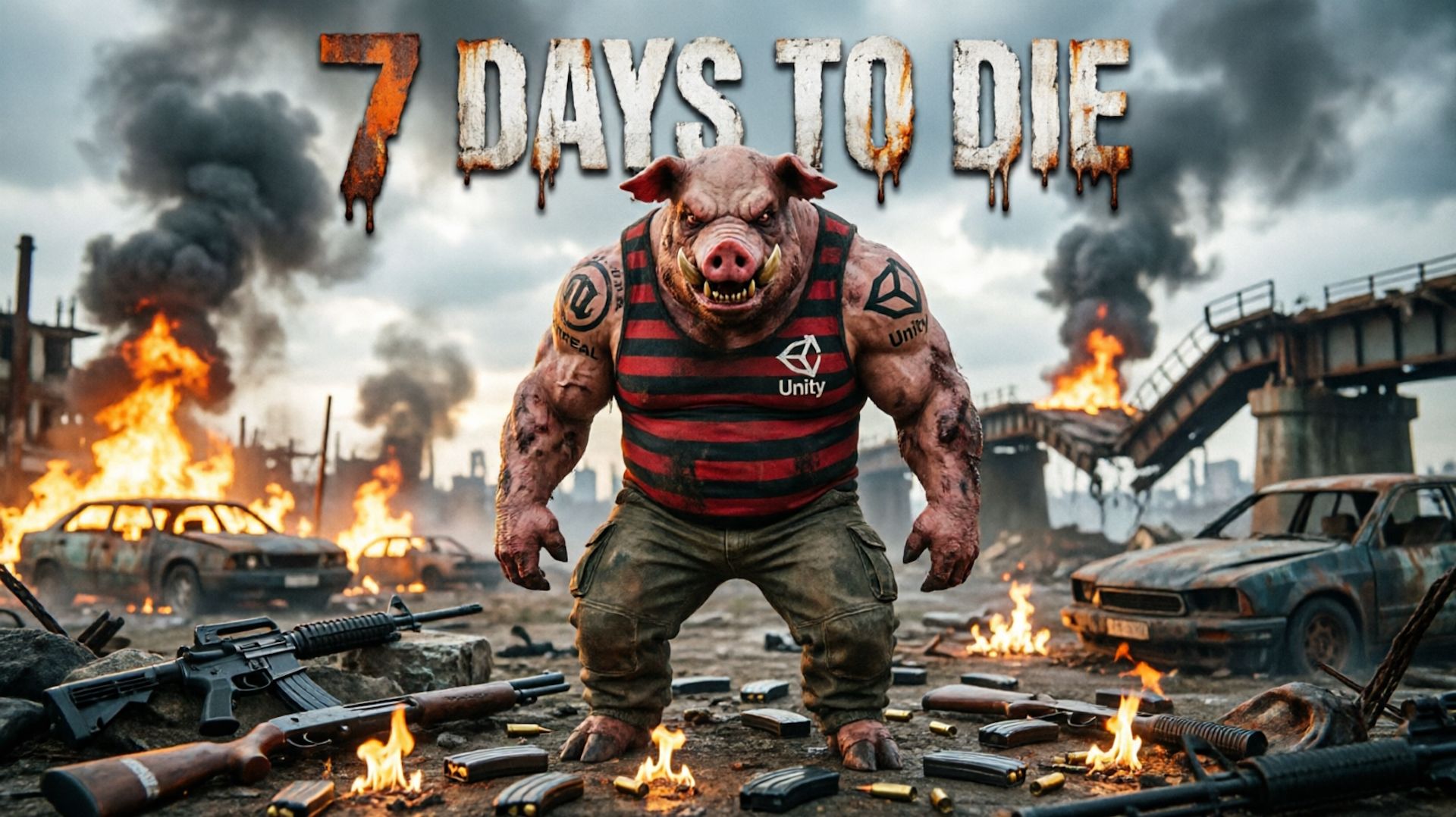 7 Days To Die Выживаем