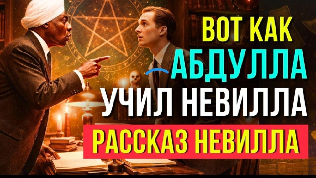 Я Расскажу вам все, чему учил меня Абдулла! НЕВИЛЛ ГОДДАРД 🔥