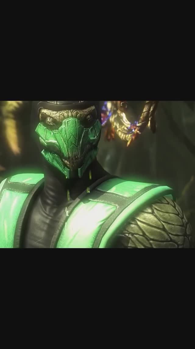 Mortal Kombat X - Рептилия Vs Шиннок. Бруталити