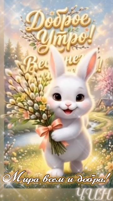 Доброе утро! Весеннего настроения!