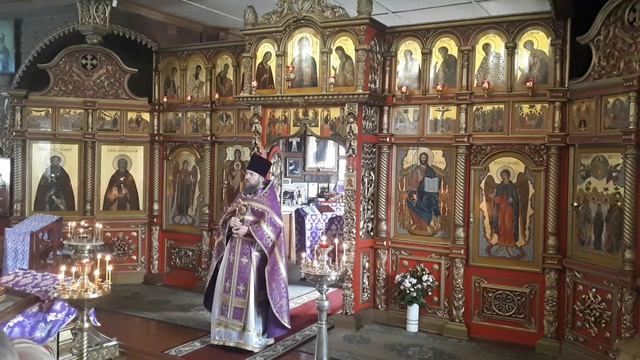 29 марта Неделя 5-я Великого поста, проповедь протоиерея Анатолия Балясина.