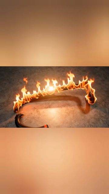 Догорел поломанный карбоновый руль. Лучше так чем на скорости.