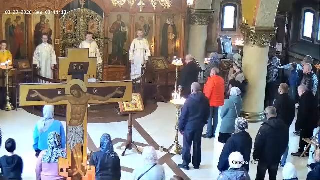 Божественная литургия. Неделя 5-я Великого поста. Прп. Марии Египетской