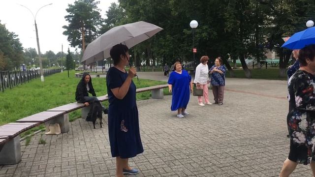 Ольга Танцы у фонтана и не только И дождик не при чем