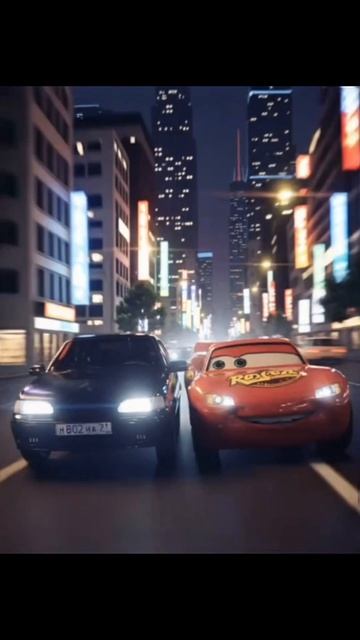 Молния Маккуин решил погоняться с нашим Русским автопромом