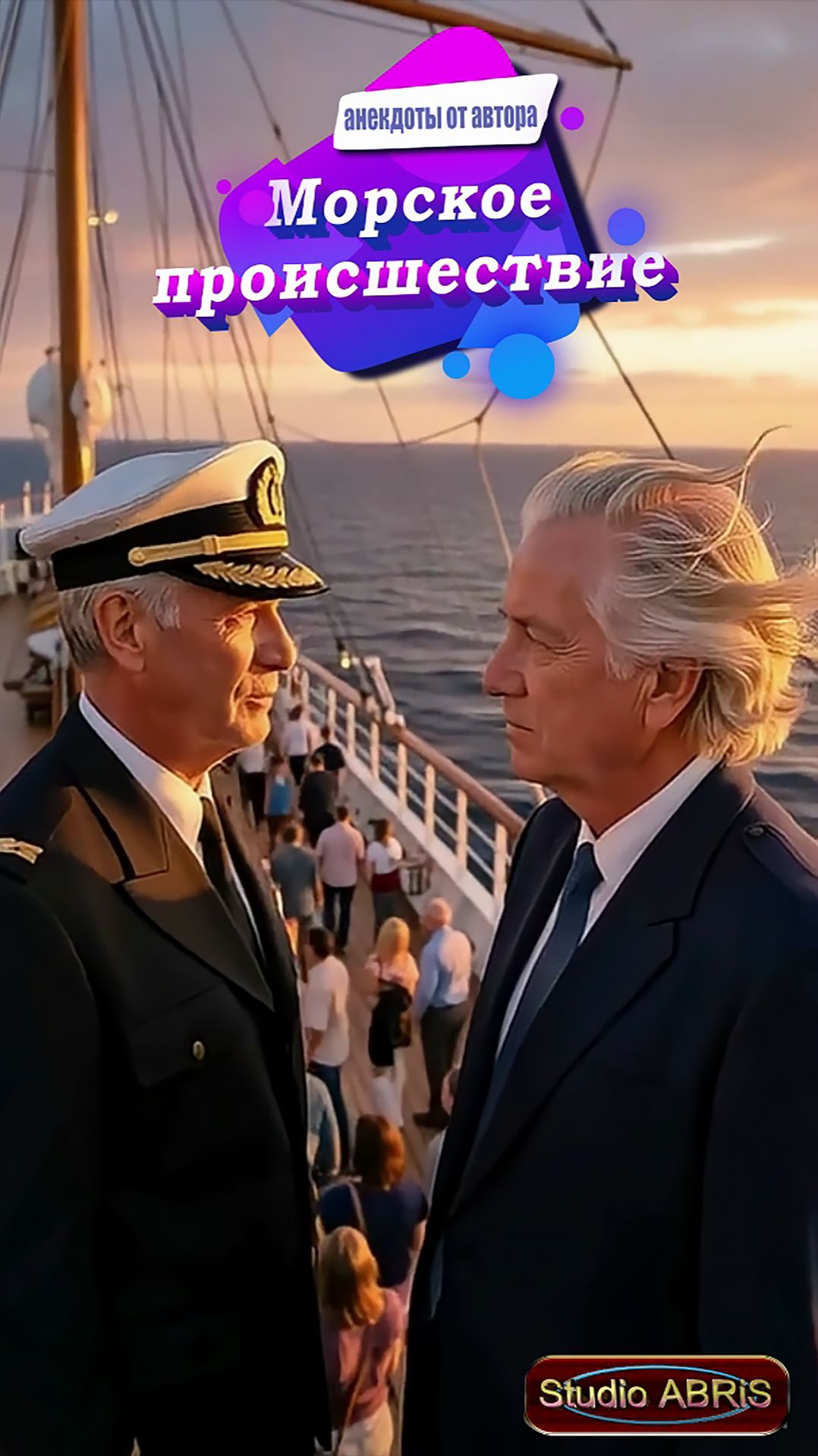 МОРСКОЕ ПРОИСШЕСТВИЕ – анекдоты от автора